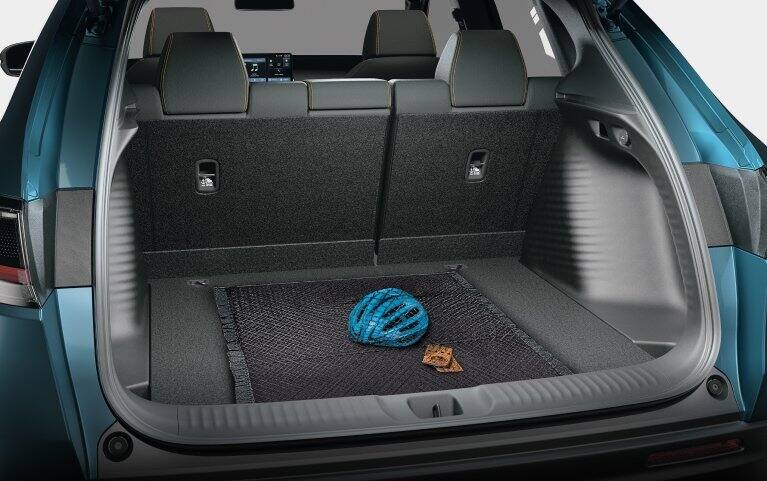 2027 Honda HR-V Sport in Nordic Forest Pearl featuring interior cargo space (Subcompact Crossover SUV).